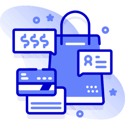 Icon illustrating key purchase drivers in consumer decision-making.