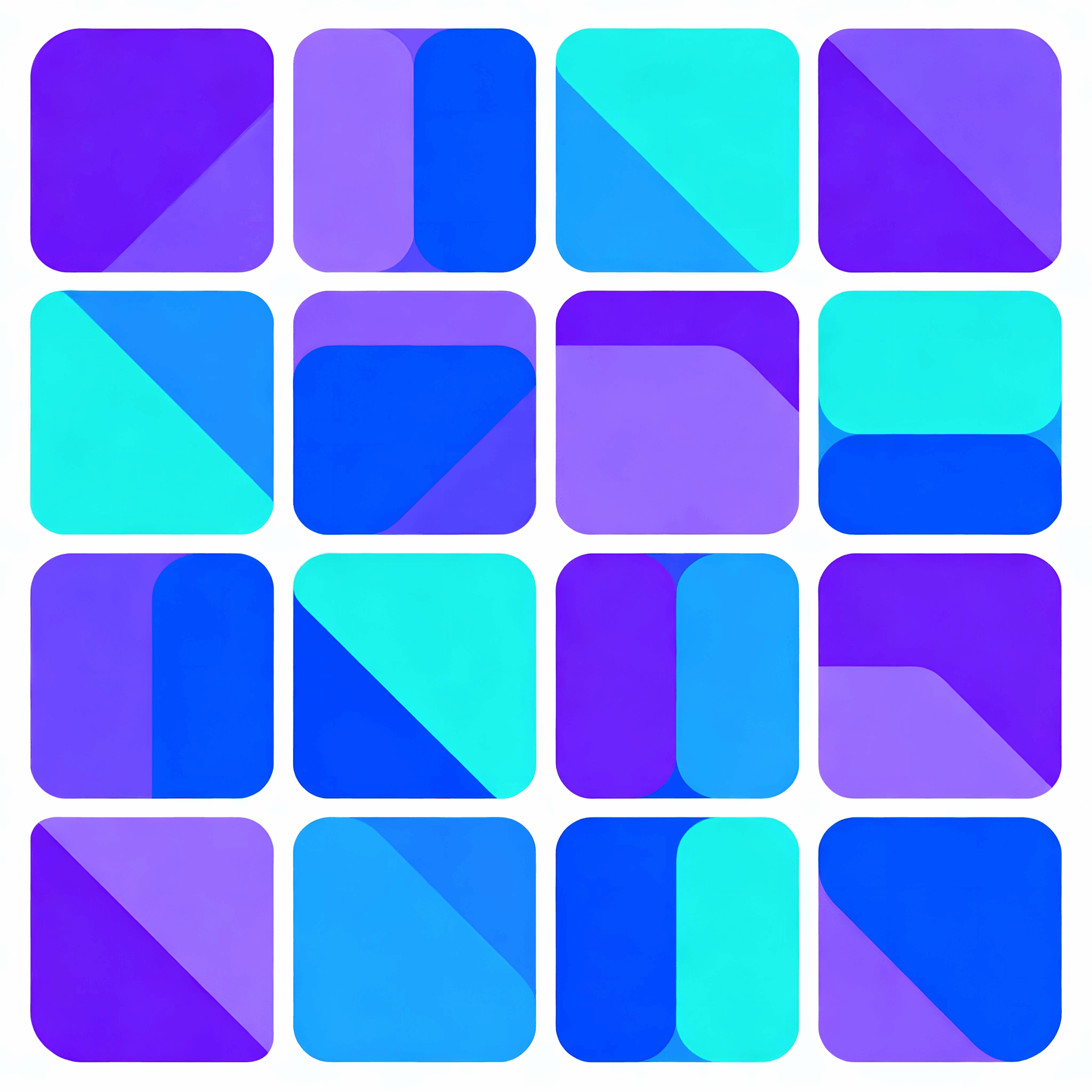 Abstract visual representing flexible research solutions and creative testing